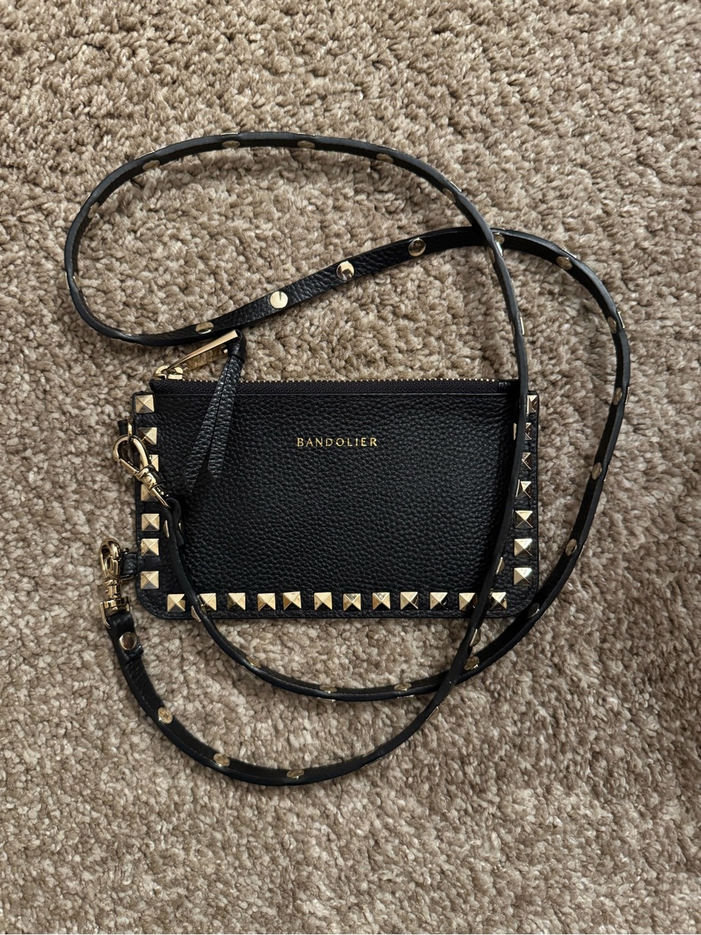 Bandolier Sarah Studded strap and pouch